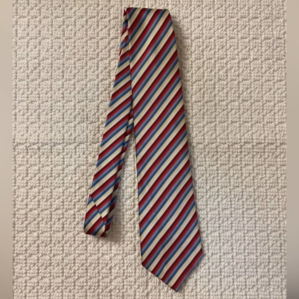 BCBG Attitude Men’s Striped Neck Tie‎